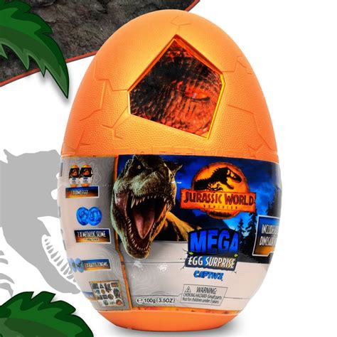 Huevo Jurassic World Park Dinosaurios Con Juguetes Original Captivz