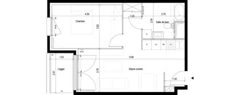 Plan Appartement T De M Neuf Clichy Sous Bois R Sidence