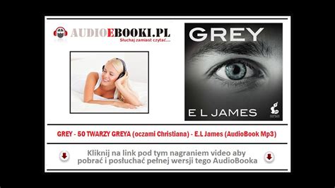 GREY AudioBook Mp3 50 Twarzy Greya Oczami Christiana E L