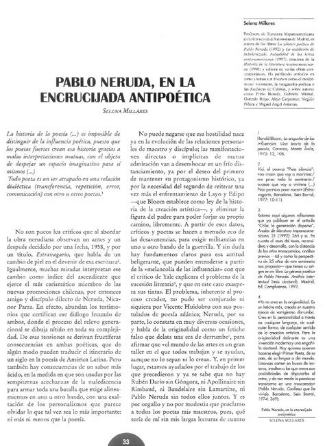 PDF PABLO NERUDA EN LA COnnecting REpositories Pablo Neruda