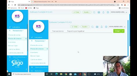 Elaborar Factura De Compra Y Venta En Siigo Nube Youtube