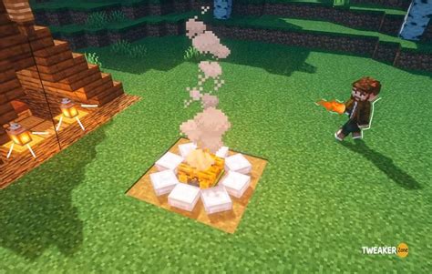 How To Make A Campfire In Minecraft Things To Know Tweakerzone