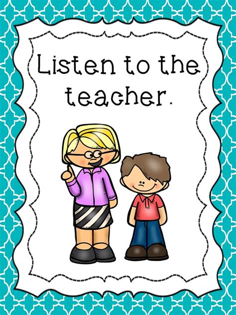 Class Rules Printable Posters Anchor Charts Made By Teachers