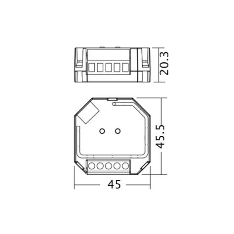 ARENA LED By ARENA LUCI DIMMER PUSH ON OFF 400W ZIGBEE 230VAC