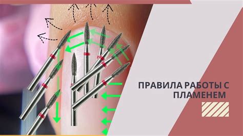 Работа фрезой относительно продольной арки ногтя - КАК НЕ НАВРЕДИТЬ ...