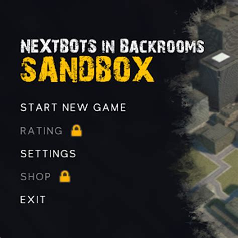 Nextbots In Backrooms Sandbox