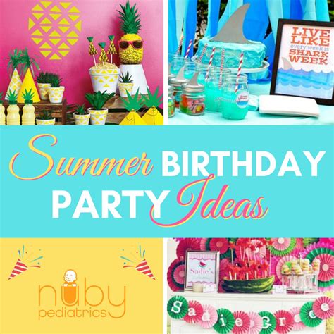 Kids-Summer-Theme-Birthday-Party-Ideas - Nuby Pediatrics