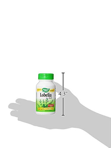 Nature's Way Lobelia Herb, 425 mg, 100 Capsules