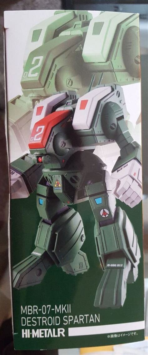 Macross Robotech Hi Metal R Mbr 07 Mkii Destroid Spartan Figure