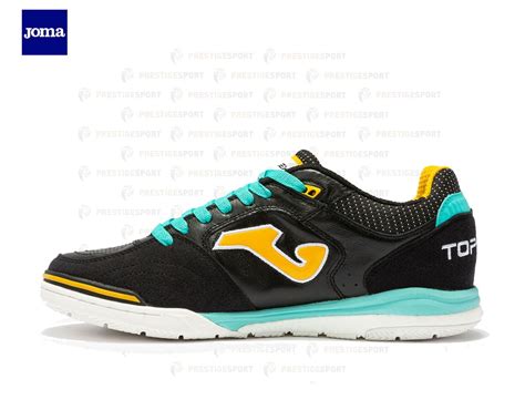 JOMA TOP FLEX REBOUND 2201 NERO TURCHESE FUTSAL - PrestigeSport ...