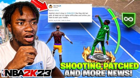 NBA 2K23 NEWS SHOOTING WILL BE HARDER NEW SKILL GAP EXPLAINED YouTube