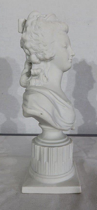 Proantic Biscuit Bust Of Marie Antoinette Late Th Century