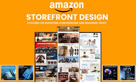 design  professional amazon storefront  brand store