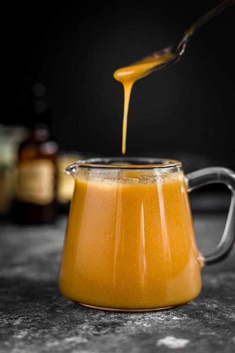 How To Make Sugar Free Caramel Sauce - Low Carb No Carb