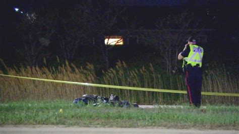 Motorcyclist 20 In Critical Condition After Lagimodiere Crash Cbc News