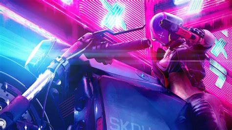 Neon Cyberpunk Wallpaper 4K