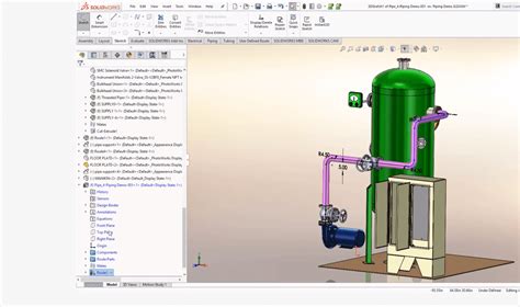 Solidworks Routing Piping And Tubing Trimech