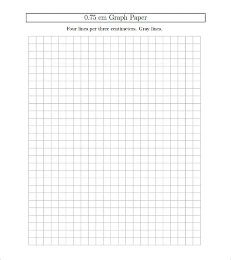 Cm Grid Paper Printable