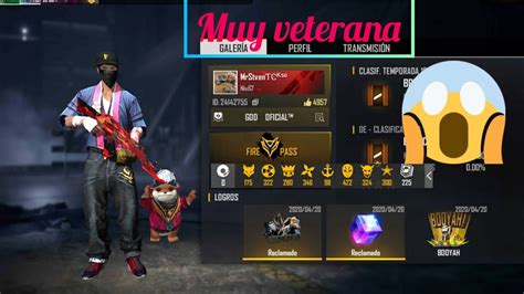 ID DE CUENTAS PERDIDAS MÁS ANTIGUAS Y PODEROSAS EN FREE FIRE PARTE 1