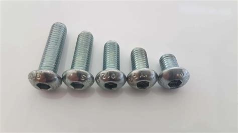 Button Head Cap Screw Bolt M6x12 Bag Of 10 Gap Engineering