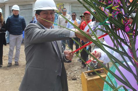 Alcalde De Tamburco Da Inicio De Obra Renovacion Del Sistema De Agua