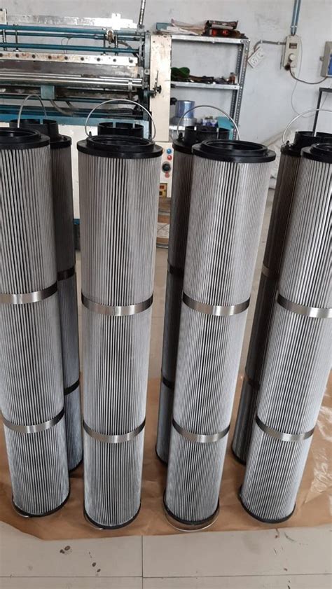 Glass Fiber Hydraulic Oil Filter Element Cartridge At In Ahmedabad