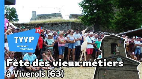 Fête des vieux métiers à VIVEROLS 63 TVVP YouTube