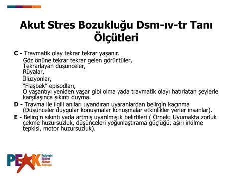 PPT TRAVMA SONRASI STRES BOZUKLUĞU PowerPoint Presentation free