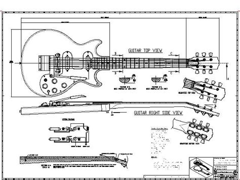 Gibson Melody Maker 61 64 Electric Guitar Plans Lonely Star Guitars