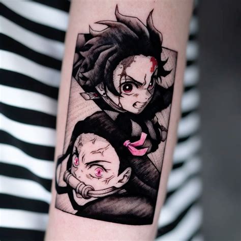 Nezuko And Tanjiro Tattoo In 2024