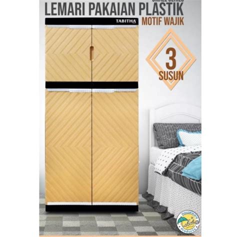 Jual Jumbo Lemari Pakaian Plastik Jumbo Lemari Susun Ls P Tabitha