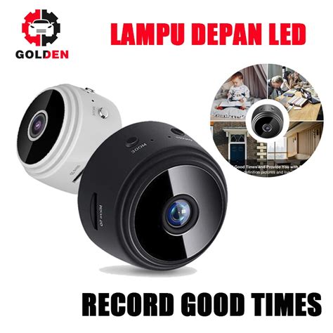 Jual Ip Camera A Mini Spy Wifi Hd P Smart Cctv Wireless Kamera