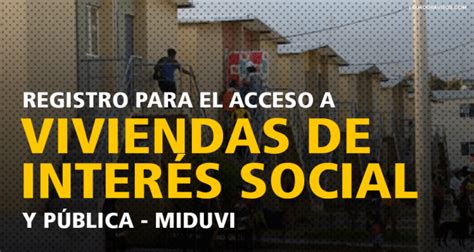 Solicitar Acceso A Viviendas Asequibles Miduvi