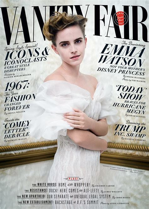 Emma Watson Defends Posing Nearly Topless For Vanity Fair I Don T Know