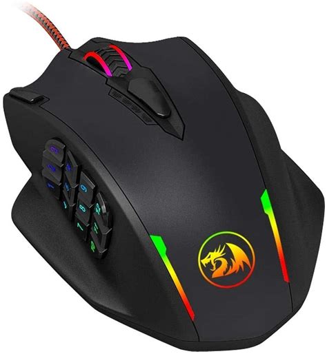 Mouse Gamer Redragon Impact Rgb Dpi M Bbinforj Computadores