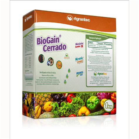 Biogain Cerrado Fertilizante A O Bioestimulante Base De Algas