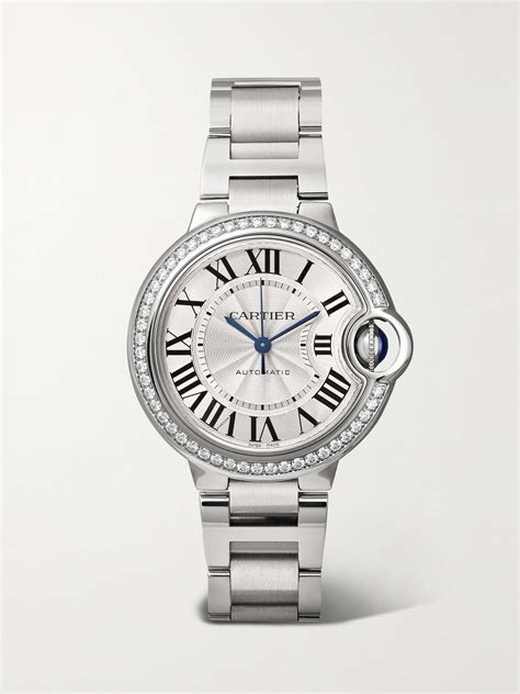 CARTIER Ballon Bleu De Cartier Automatic 33mm Stainless Steel And