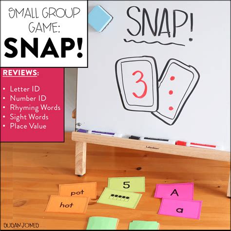 SNAP! Card Game for Number Sense, Sight Words and More! - Susan Jones ...