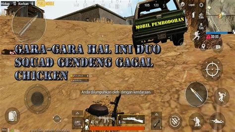 PUBG MOBILE LUBANG TONG SETAN MOBIL PEMBODOHAN SALAH PENCET YouTube