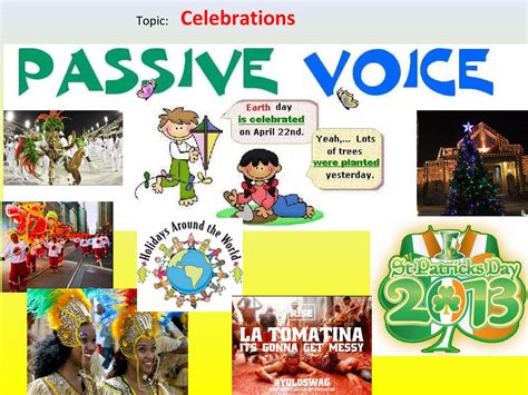 Passive Voice Games And Activities Ppt