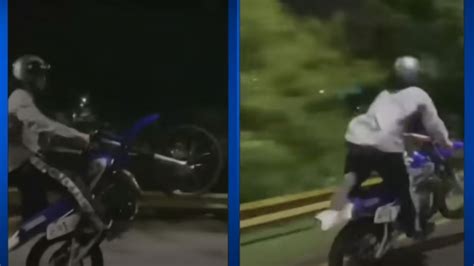 Vídeo Motociclista Muere Al Impactar Contra Un Camión Luego De Hacer