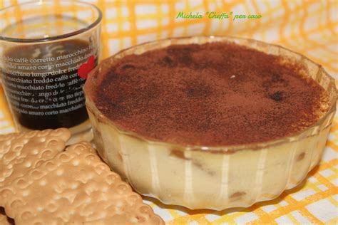 Tiramisù ai biscotti secchi Michela Cheffa per caso