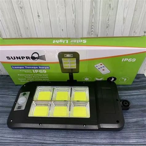 Jual Lampu Tenaga Surya Outdoor Sunpro IP69 180 Watt Lampu Jalan