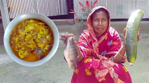 তেলাপিয়া মাছ স্কোয়াশ রান্না ও পাটের শাকের শুকাতি ভাজি খুব সুস্বাদু