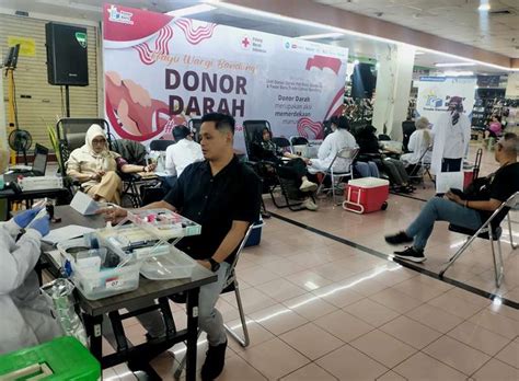 Semarakkan Peringatan Hut Ri Ke Pasar Baru Bandung Gelar Donor