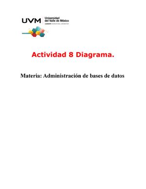 A Rgr Pdf Actividad Base De Datos Avanzada Ejercicio Sobre