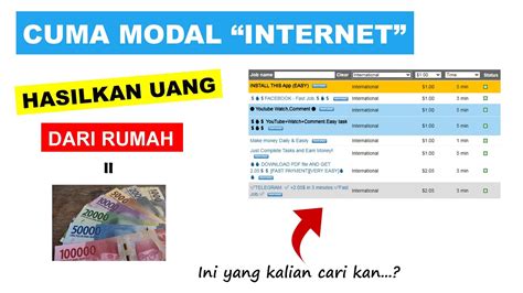 Cocok Untuk Kerja Sampingan Website Penghasil Uang Terbukti Membayar