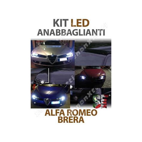 Lampade Led Anabbaglianti H7 Per ALFA ROMEO Brera 2006 2011 Con