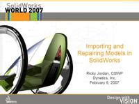 Importing And Repairing Models In Solidworks Rickyjordan