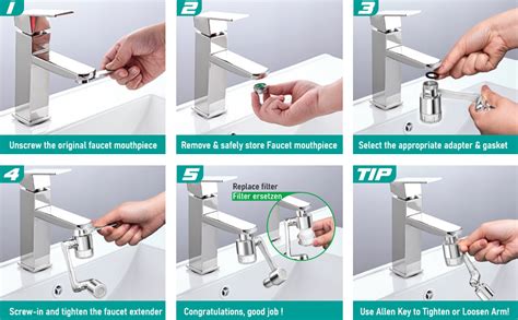 Hopeviva Wasserfilter Wasserhahn Modi Wasserhahn K Che Mit